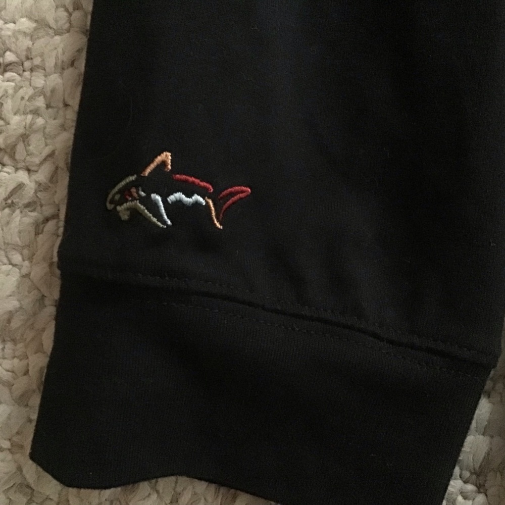 ⛳️L/S Lightweight 1/4 Zip Mock Pullover - Picture 3 of 6